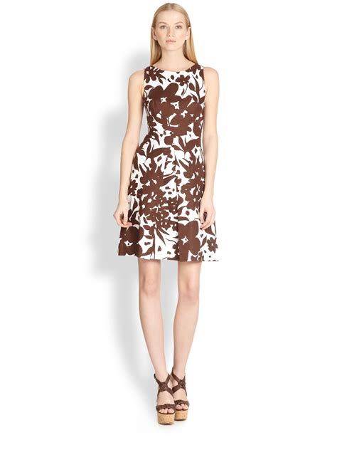 floral linen michael kors